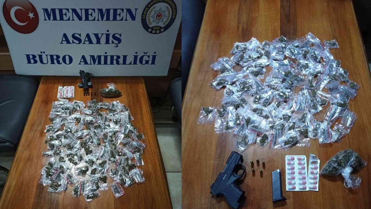 İzmir’de oto yıkamacıya uyuşturucu operasyonu: 2 gözaltı
