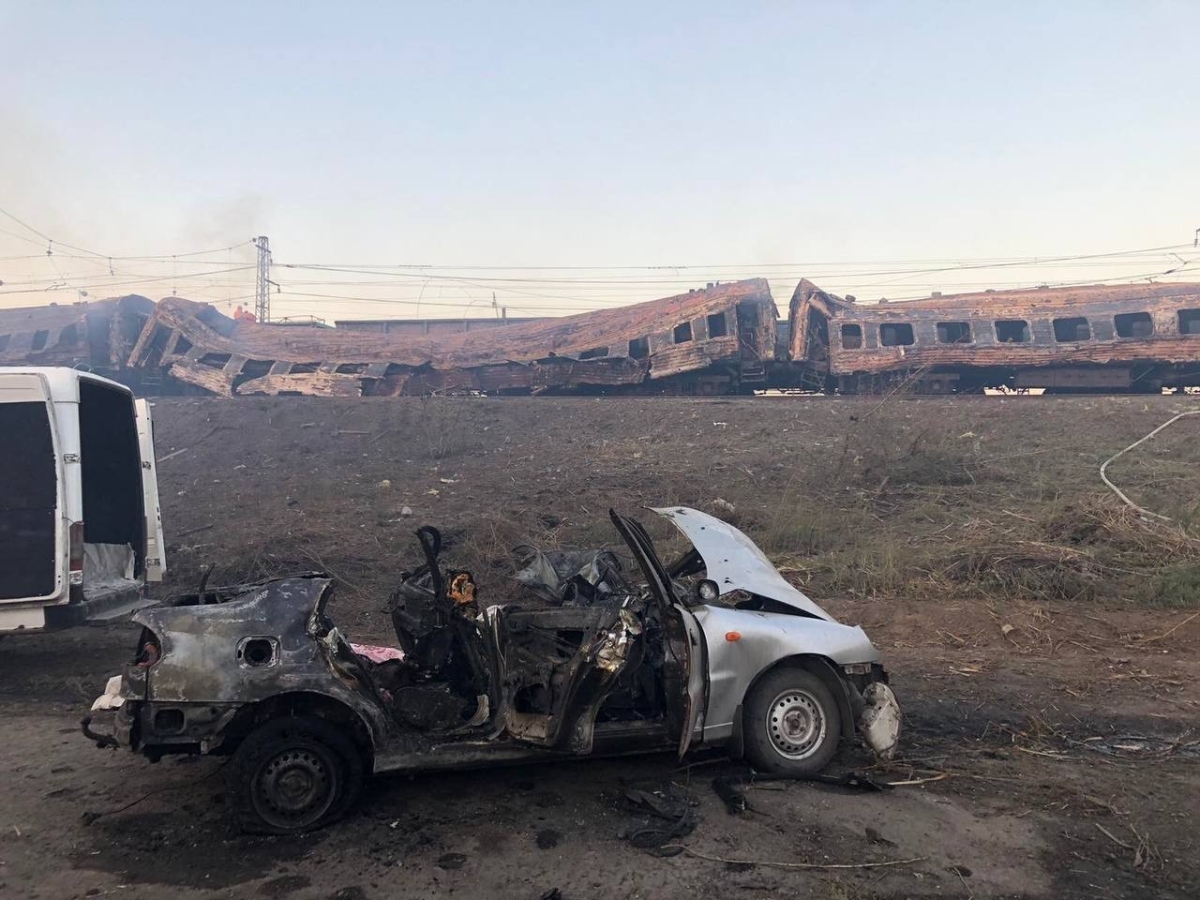 Rusya tren istasyonunu vurdu: 15 ölü, 50 yaralı
