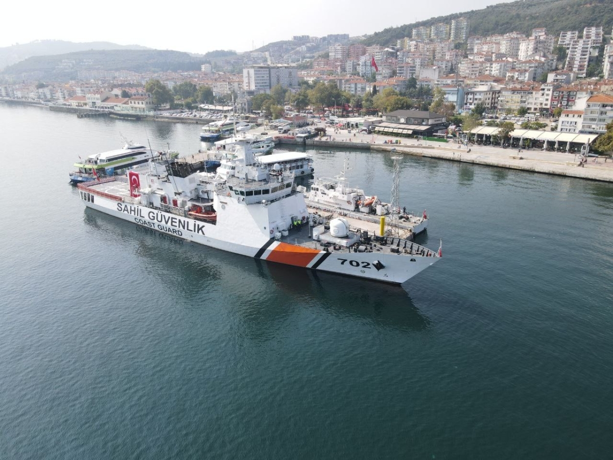 Arama Kurtarma Gemisi TCSG Güven’e ziyaretçi akını
