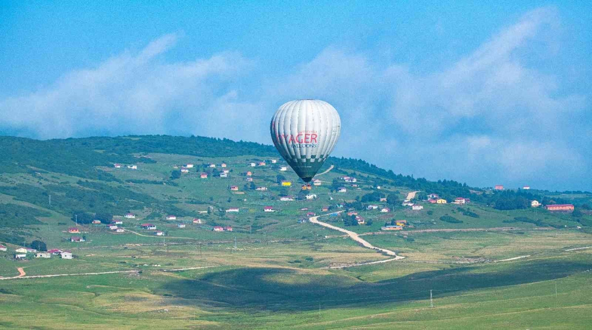 Yaylada balon turizmi başlıyor
