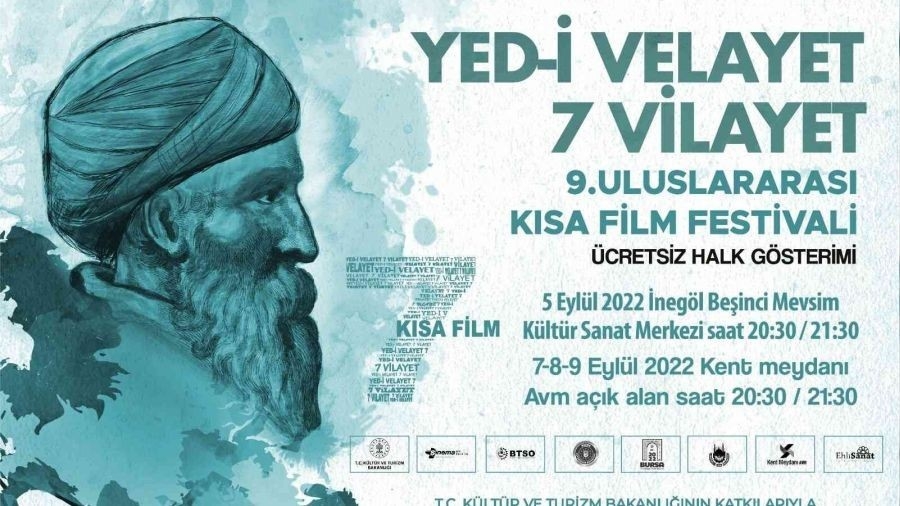 Yedi-i Velayet 7 Vilayet Kısa Film Festivali galası İnegöl’de yapılacak

