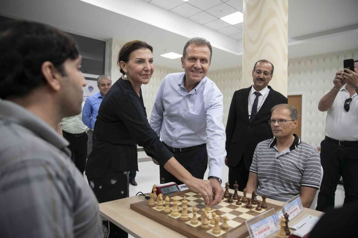 Mersin Büyükşehir Belediyesi 6. Uluslararası Satranç Turnuvası başladı
