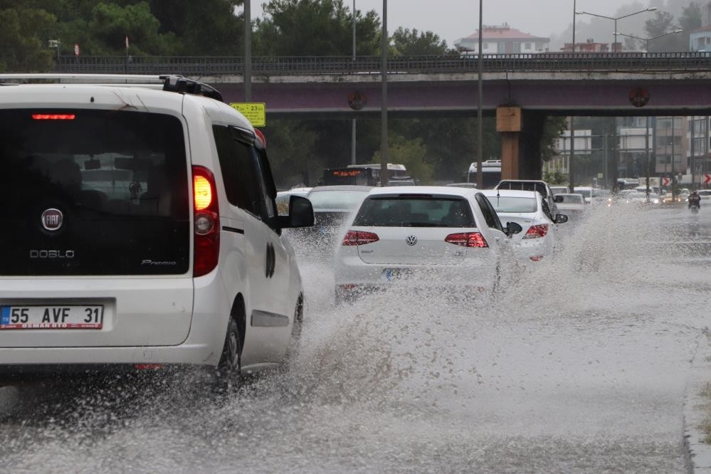 Samsun’da metrekareye 32,3 kilo yağış düştü
