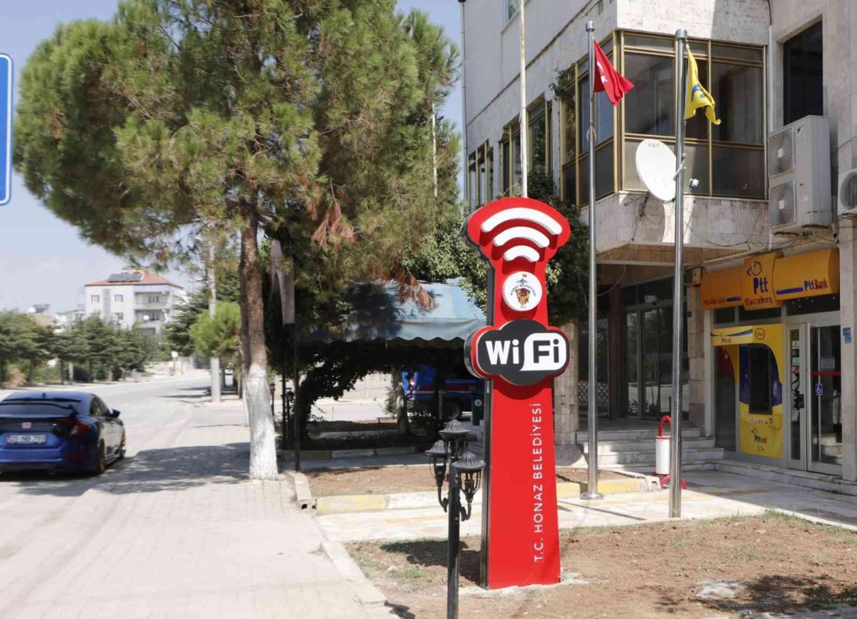 Honaz Belediyesinden ücretsiz kablosuz internet hizmeti
