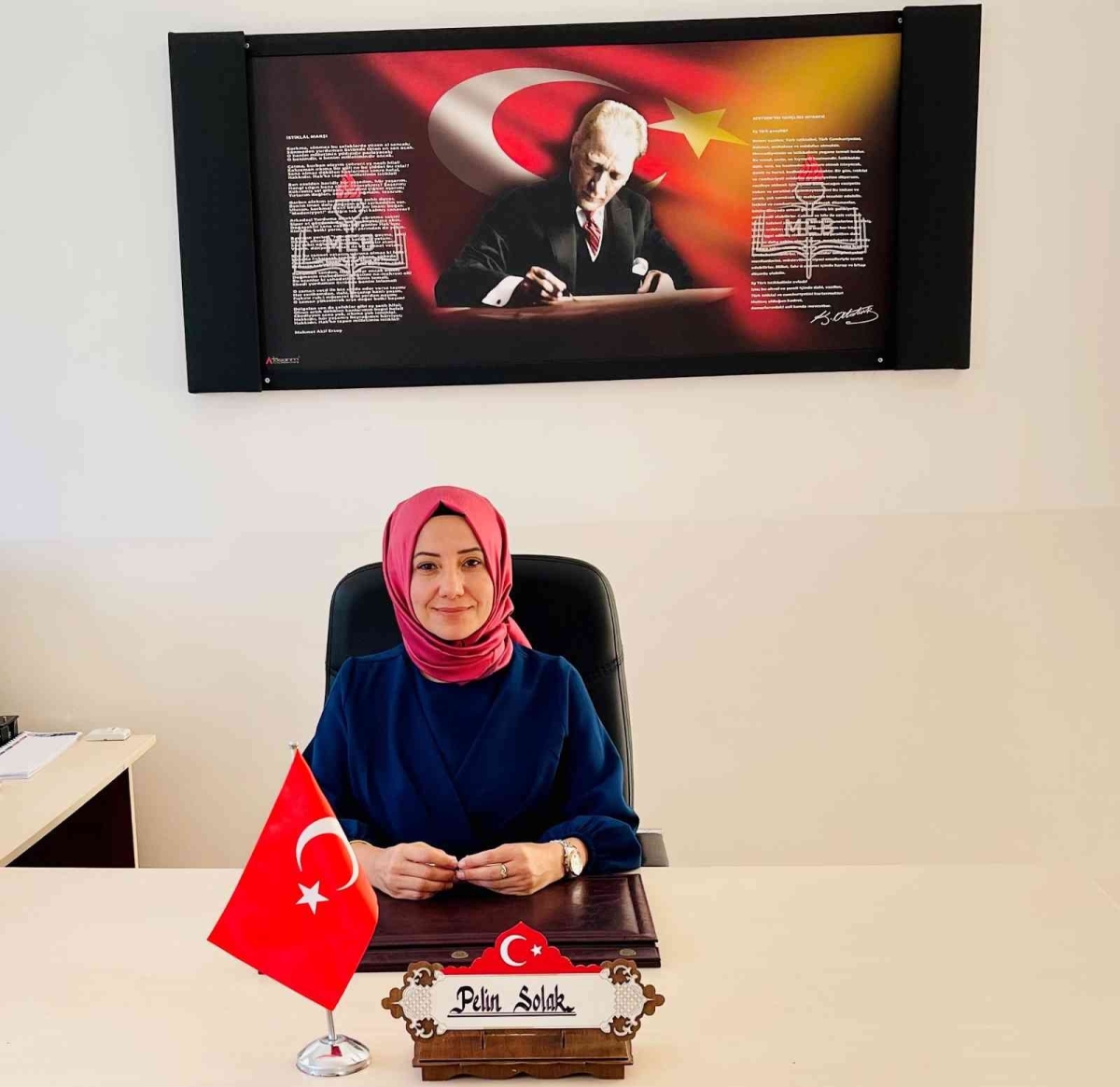 Öğrencilik yaptığı okula müdür oldu
