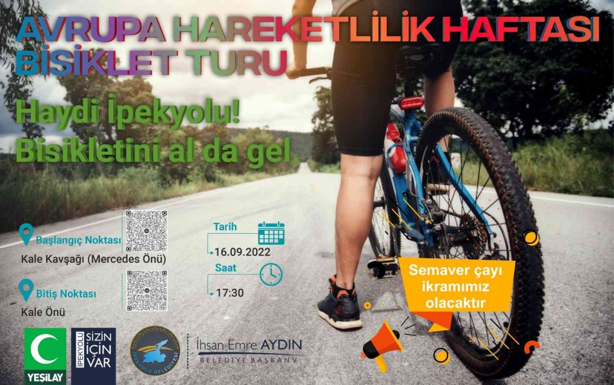 İpekyolu Belediyesinden ‘bisikletini al da gel’ etkinliği
