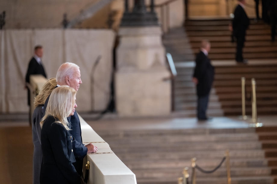 ABD Başkanı Biden, Kraliçe II. Elizabeth’in cenazesine katılmak üzere İngiltere’de

