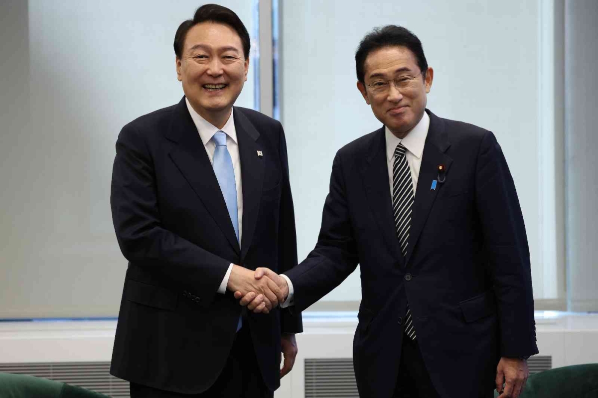 Japonya ve Güney Kore liderleri ABD’de görüştü
