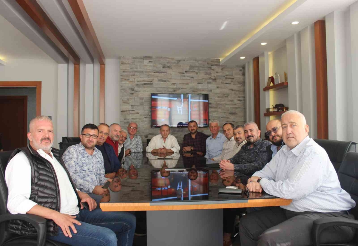 ÇTSO meslek grubu adaylarından Başkan Yılmaz’a ziyaret
