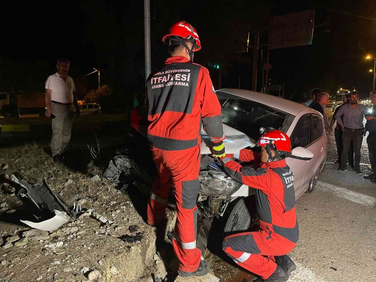 Fethiye’de trafik kazası: 2 yaralı
