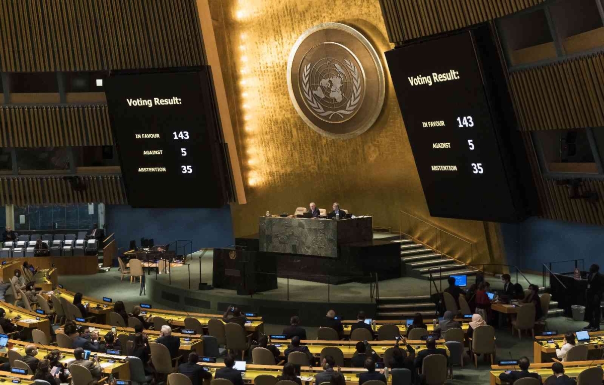 BM, Rusya’nın Ukrayna topraklarını yasadışı ilhakını kınadı
