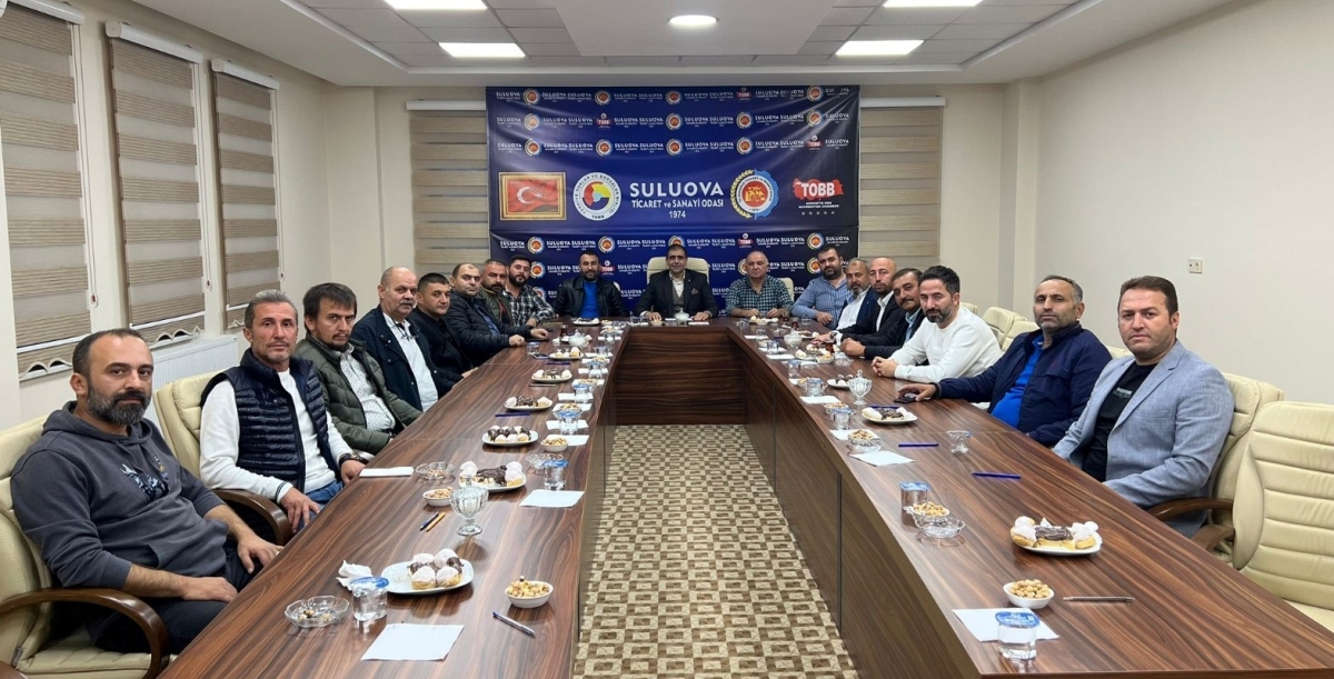 Suluova TSO Başkanı Turgut Aksu: “Meslek gruplarımızın başarısı Suluova’mızın başarısı olacaktır”
