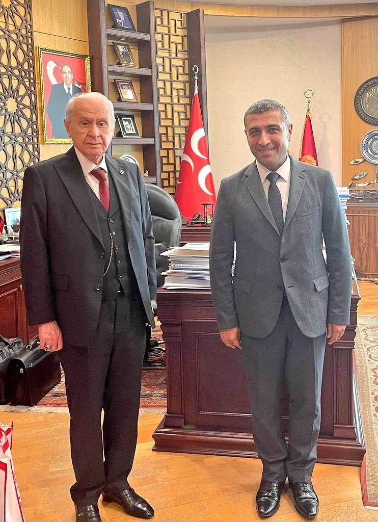 Taşdoğan, Devlet Bahçeli’ye rapor sundu
