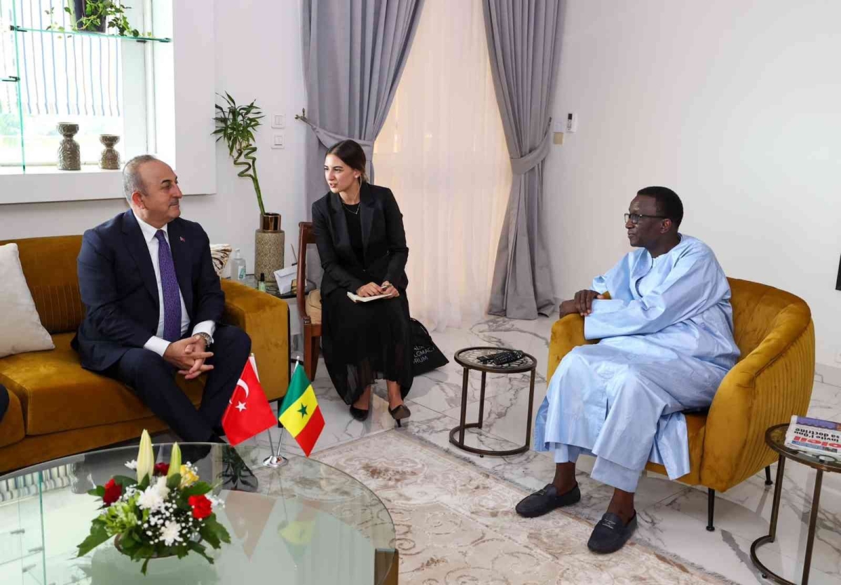 Dışişleri Bakanı Çavuşoğlu, Senegal Başbakanı Ba ile görüştü

