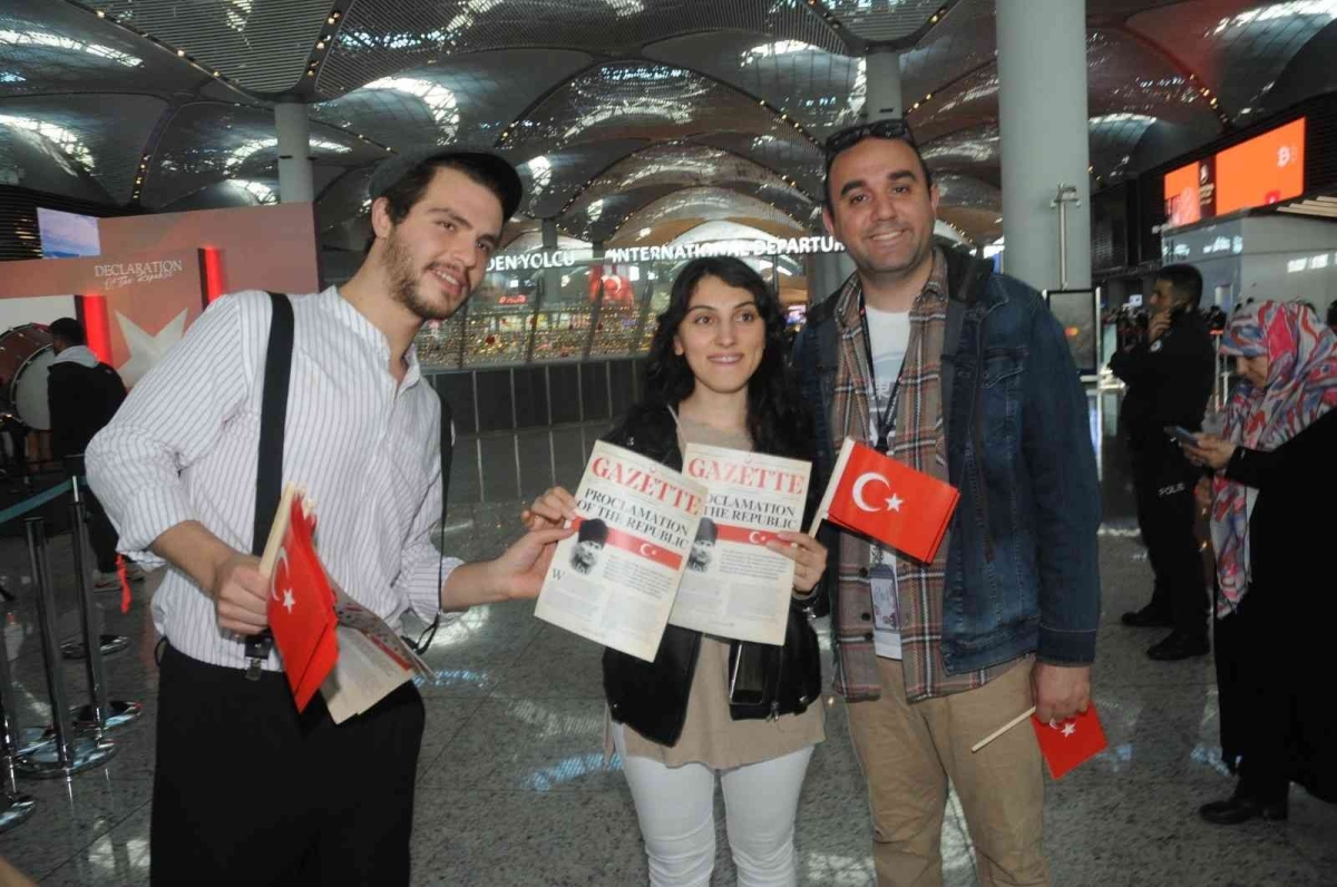 İGA İstanbul Havalimanı’ndan Cumhuriyet Bayramı kutlaması
