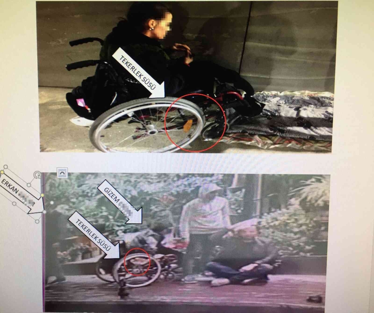 İstanbul’da şoke eden hırsızlık kamerada: Tekerlekli sandalyeyle gelip yaralı adamın telefonunu çaldı
