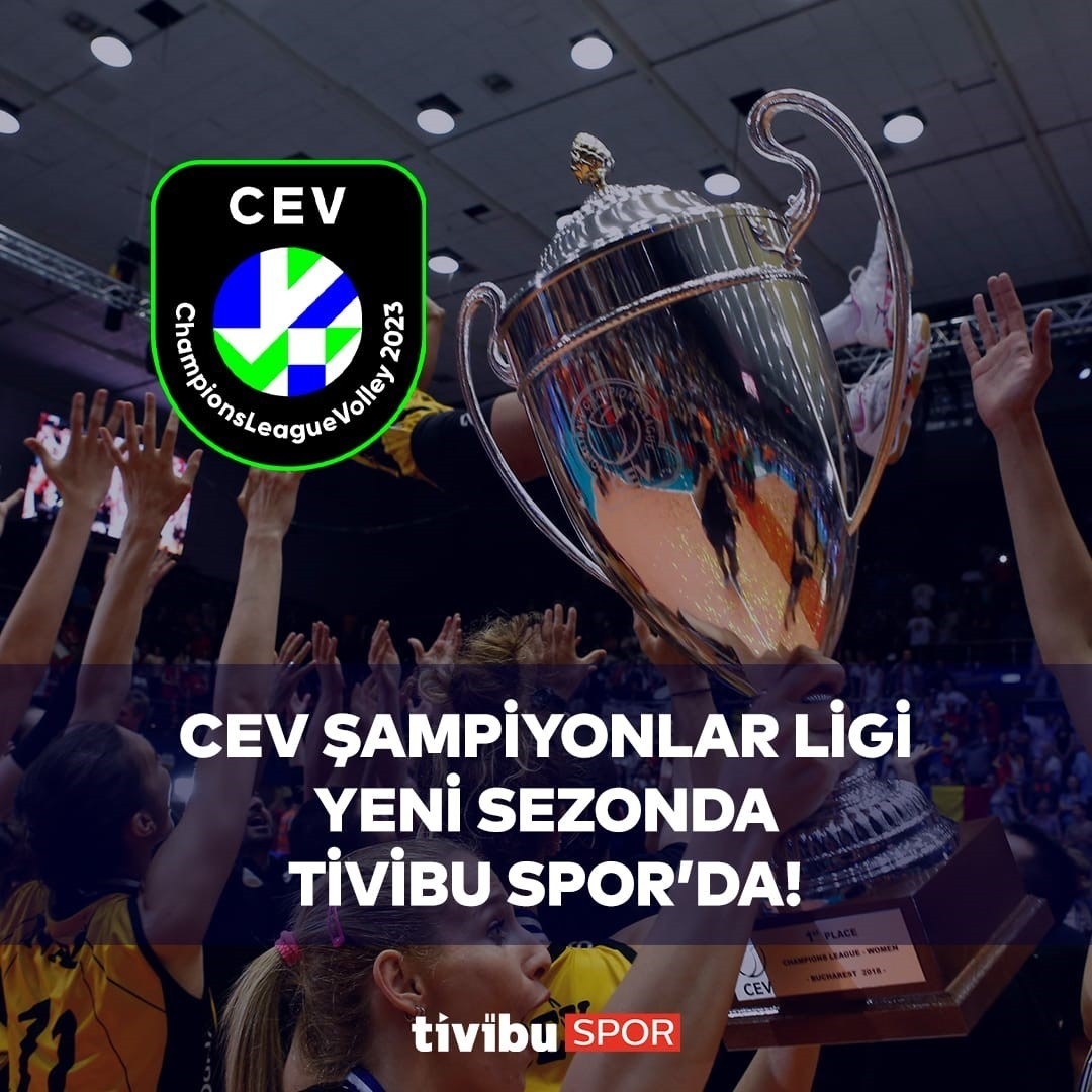 CEV Kadınlar Şampiyonlar Ligi Tivibu’da yayınlanacak
