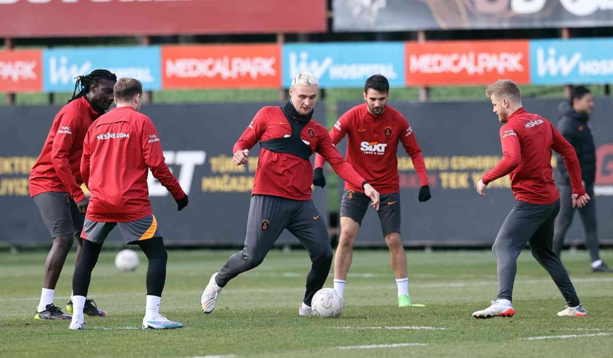 Galatasaray, Giresunspor maçı hazırlıklarını sürdürdü
