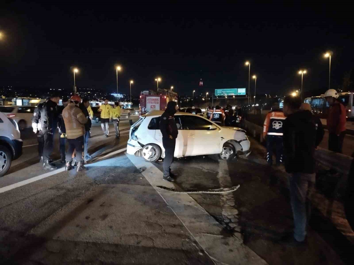 Üsküdar’da trafik kazası: 1 yaralı

