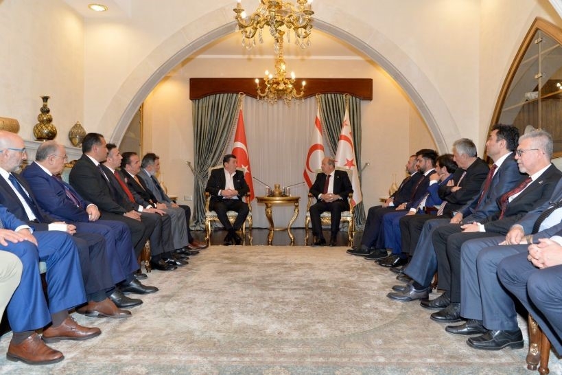 TSYD’den KKTC Cumhurbaşkanı Ersin Tatar’a ziyaret
