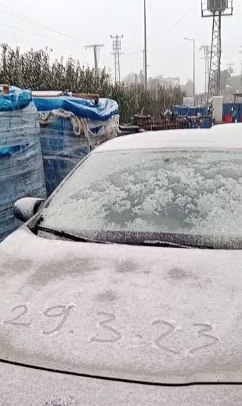 Silivri’de kar yağışı başladı
