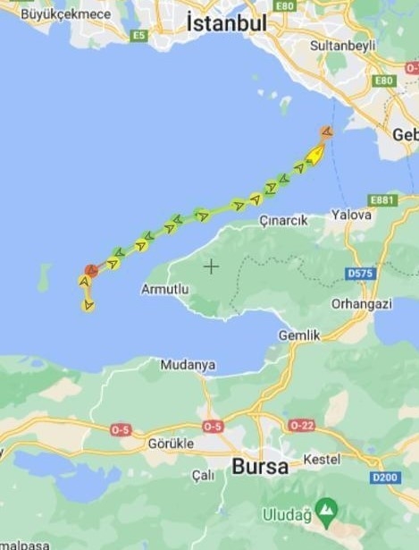 TCG Anadolu Marmara Denizi’nde test sürüşünde

