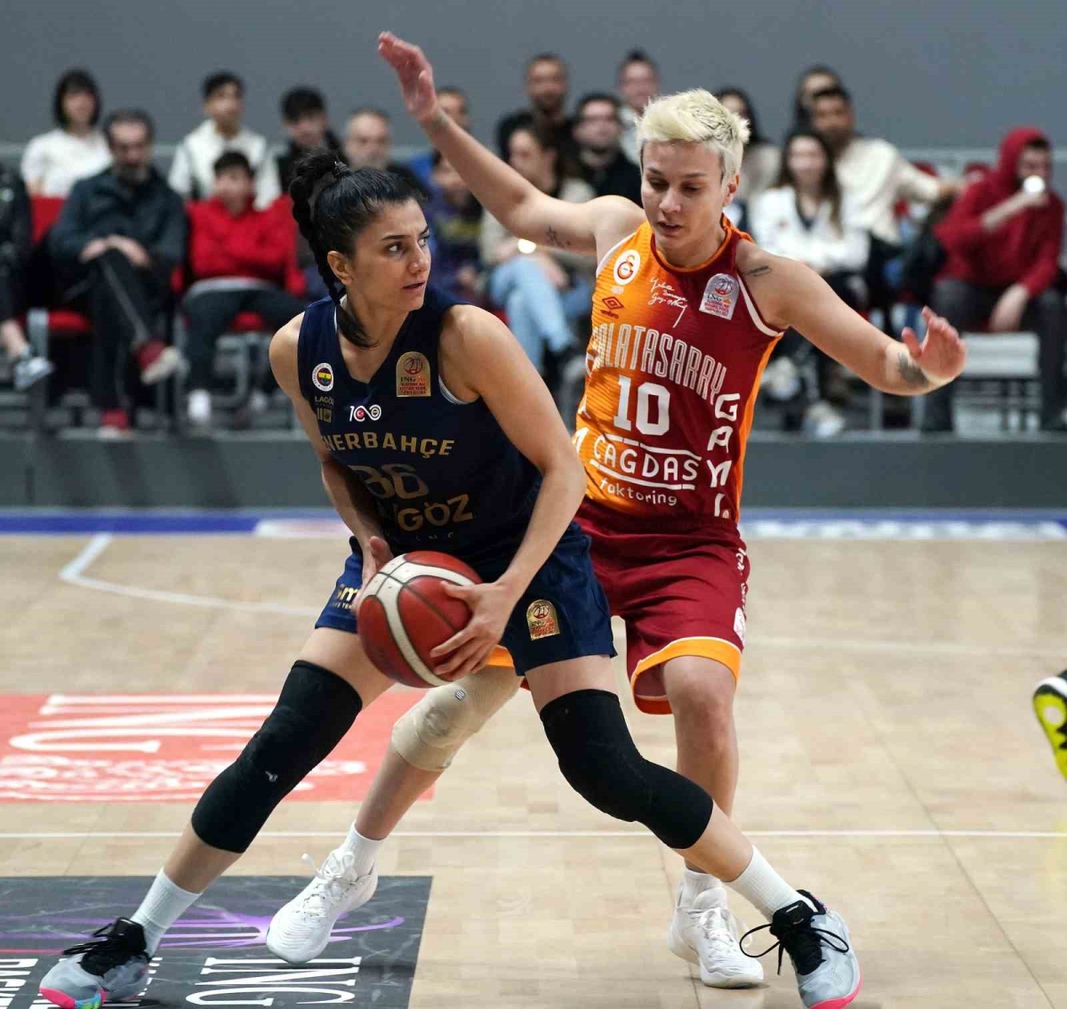 ING Kadınlar Basketbol Süper Ligi: Galatasaray: 78 - Fenerbahçe: 87

