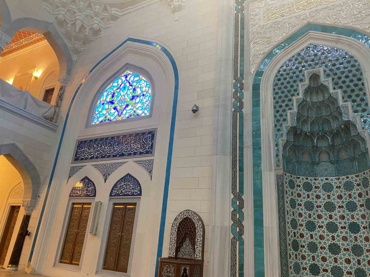 Barbaros Hayrettin Paşa Camii açılışına günler kaldı
