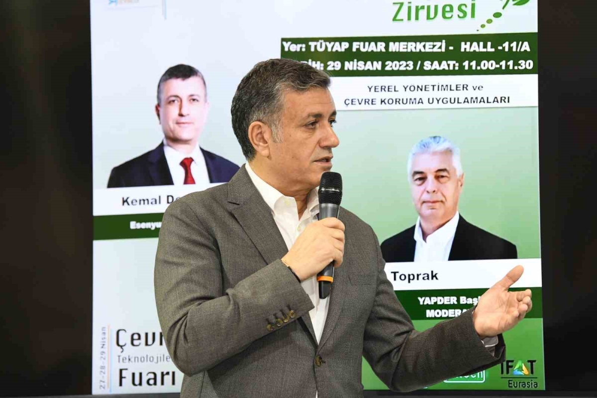 Esenyurt Belediye Başkanı Bozkurt, Çevre Teknolojileri Zirvesi’nde konuştu: 