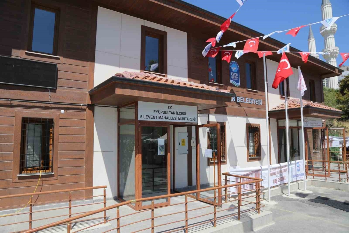 Eyüpsultan’da 5.Levent Aile Sağlığı Merkezi ve muhtarlık binası hizmete açıldı

