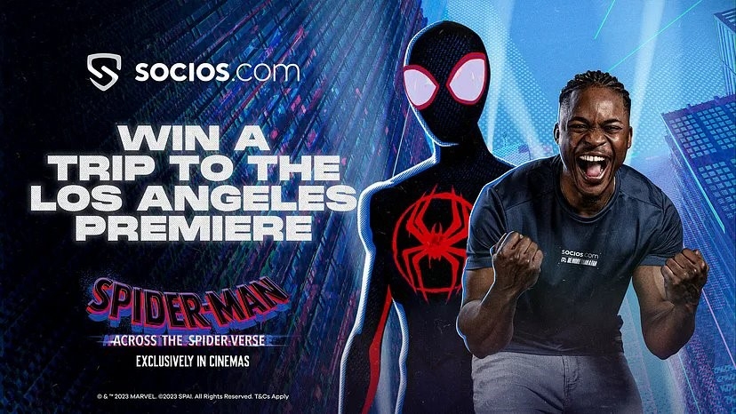 Socios.com ve Sony, Spider Man macerasını tanıtmak üzere ortaklığa gidiyor
