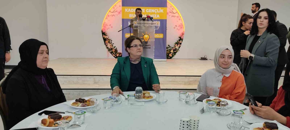 Aile ve Sosyal Hizmetler Bakanı Yanık: “Kadınlar sahip çıktığı sürece AK Parti’nin sırtı yere gelmez