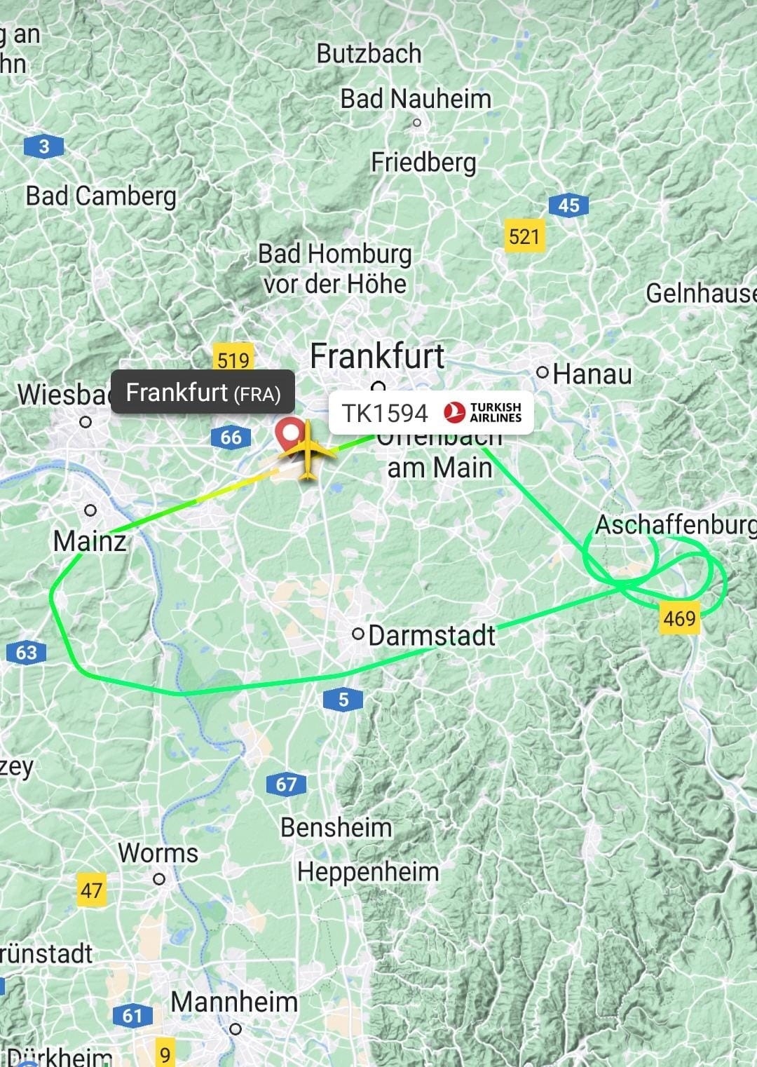 İniş takımları kapanmayan THY uçağı Frankfurt’a geri döndü
