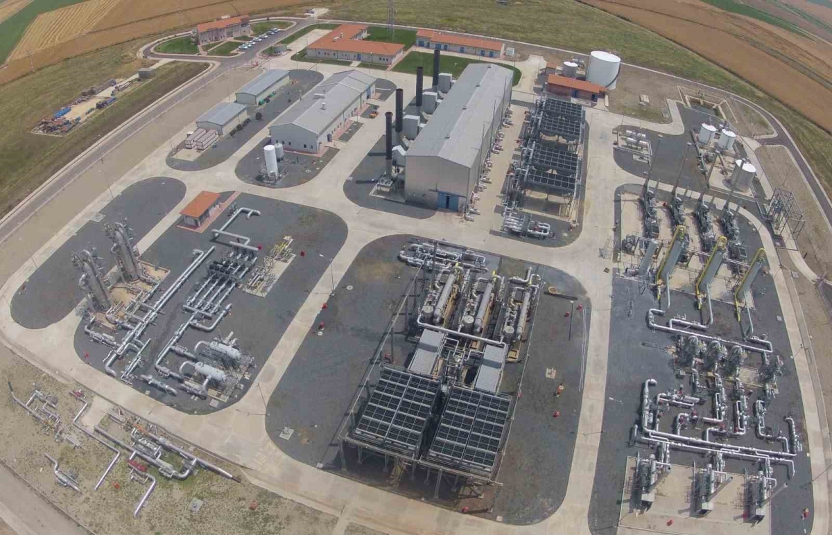 Doğalgaz depolarımız gaz ile dolduruldu
