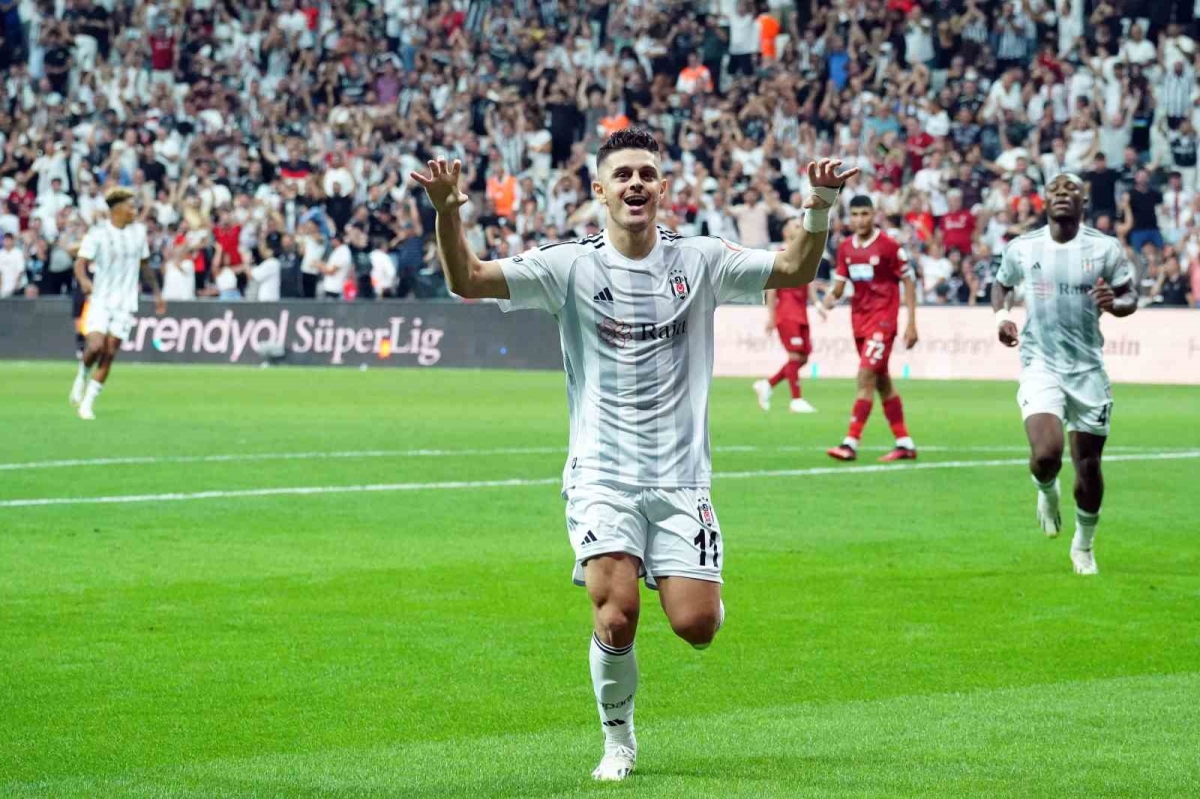 Milot Rashica, Beşiktaş’ta ilk golünü attı
