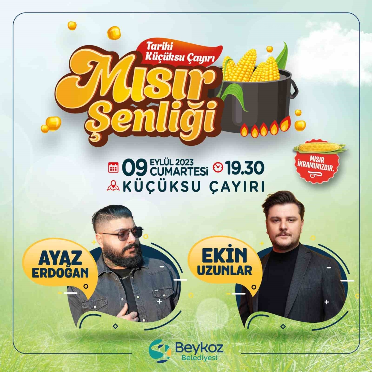 “Beykoz Mısır Şenliği”nde nostalji, lezzet ve eğlence bir araya gelecek
