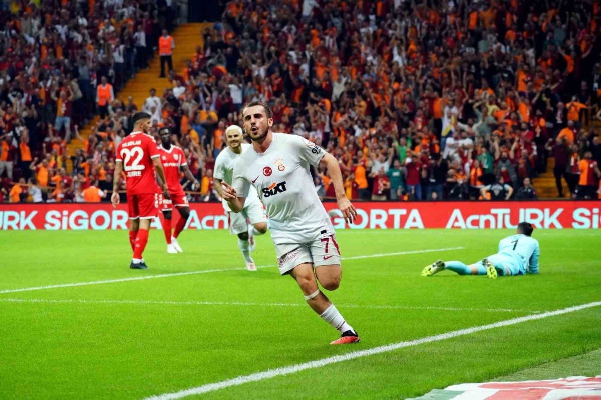 Trendyol Süper Lig: Galatasaray: 1 - Samsunspor: 0 (Maç devam ediyor)
