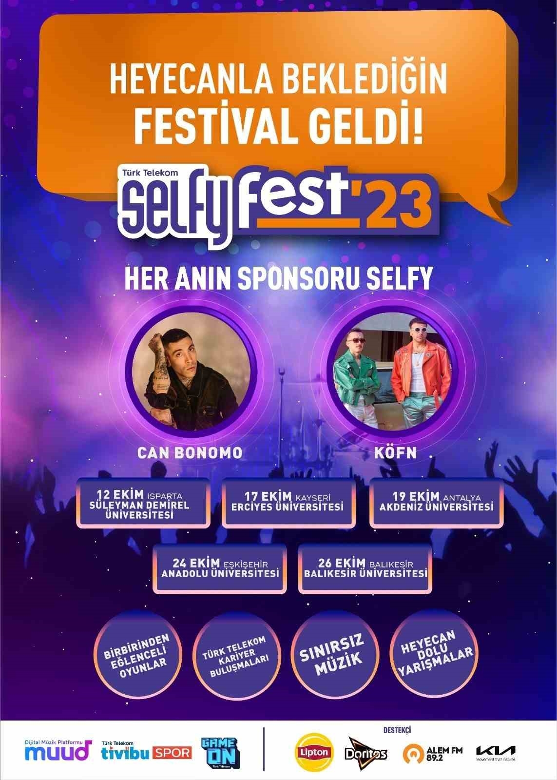 Türk Telekom Selfy Fest başlıyor

