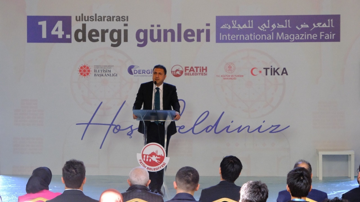 İstanbul İl Milli Eğitim Müdürü Doç. Dr. Yentür, 14. Uluslararası Dergi Günleri fuarına katıldı
