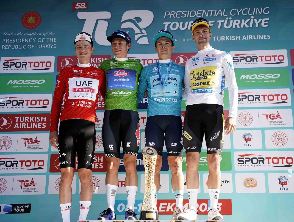 58. Cumhurbaşkanlığı Türkiye Bisiklet Turu’nun şampiyonu Alexey Lutsenko oldu
