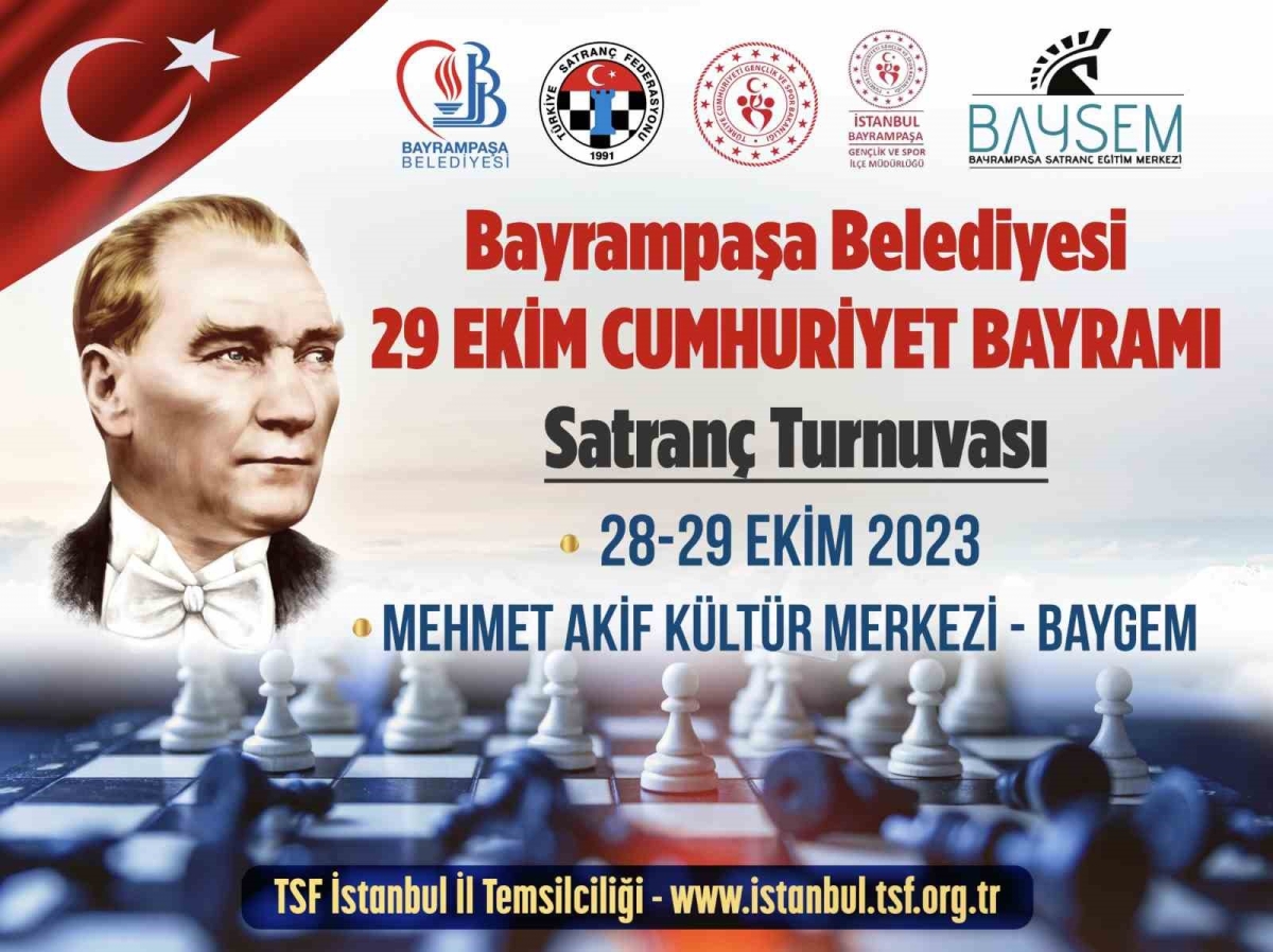 Cumhuriyetin 100. yılı satranç turnuvası başlıyor
