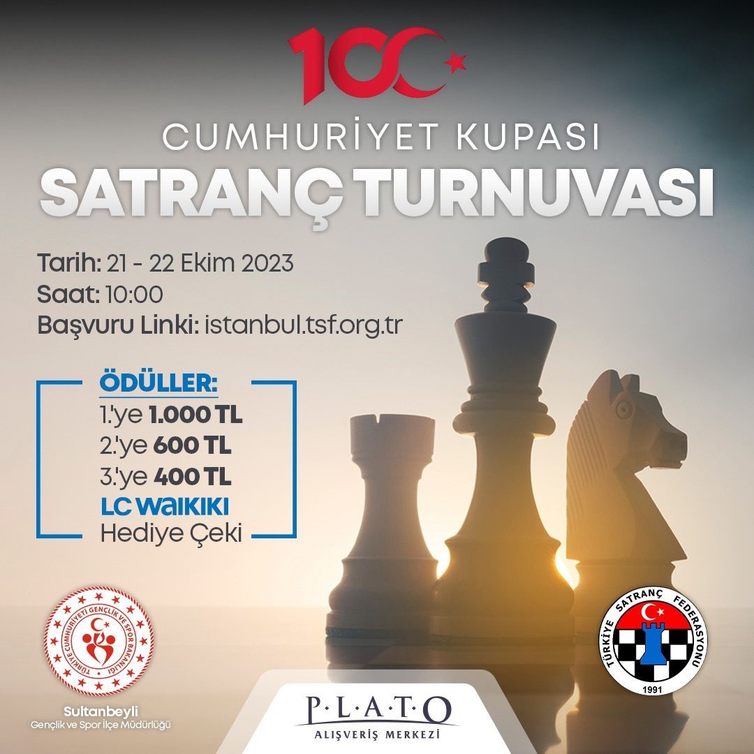 Cumhuriyet Kupası Satranç Turnuvası Plato AVM’de

