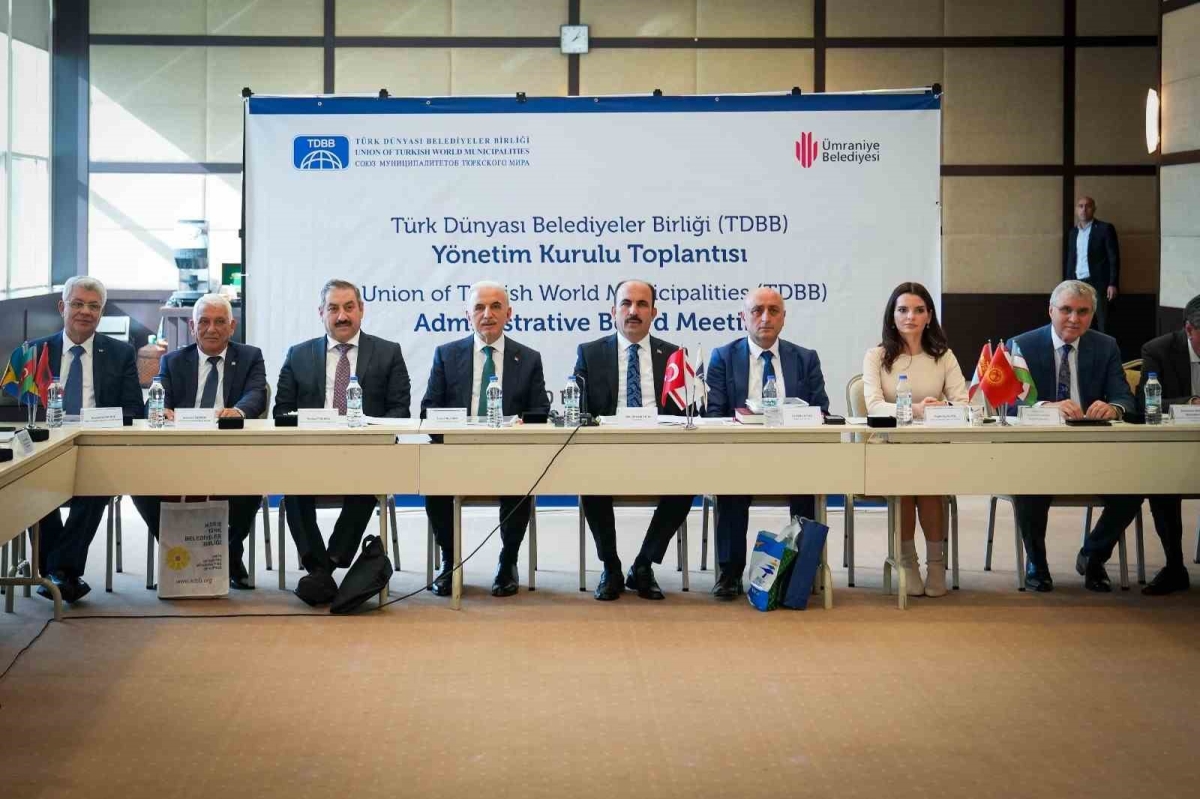 Türk Dünyası Belediyeler Birliği Toplantısı Ümraniye’de yapıldı
