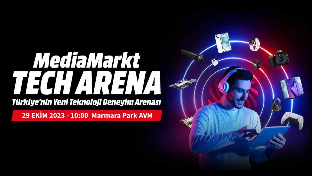 MediaMarkt, Teknoloji Deneyimi Mağazası Tech Arena’yı özel fırsatlarla açacak

