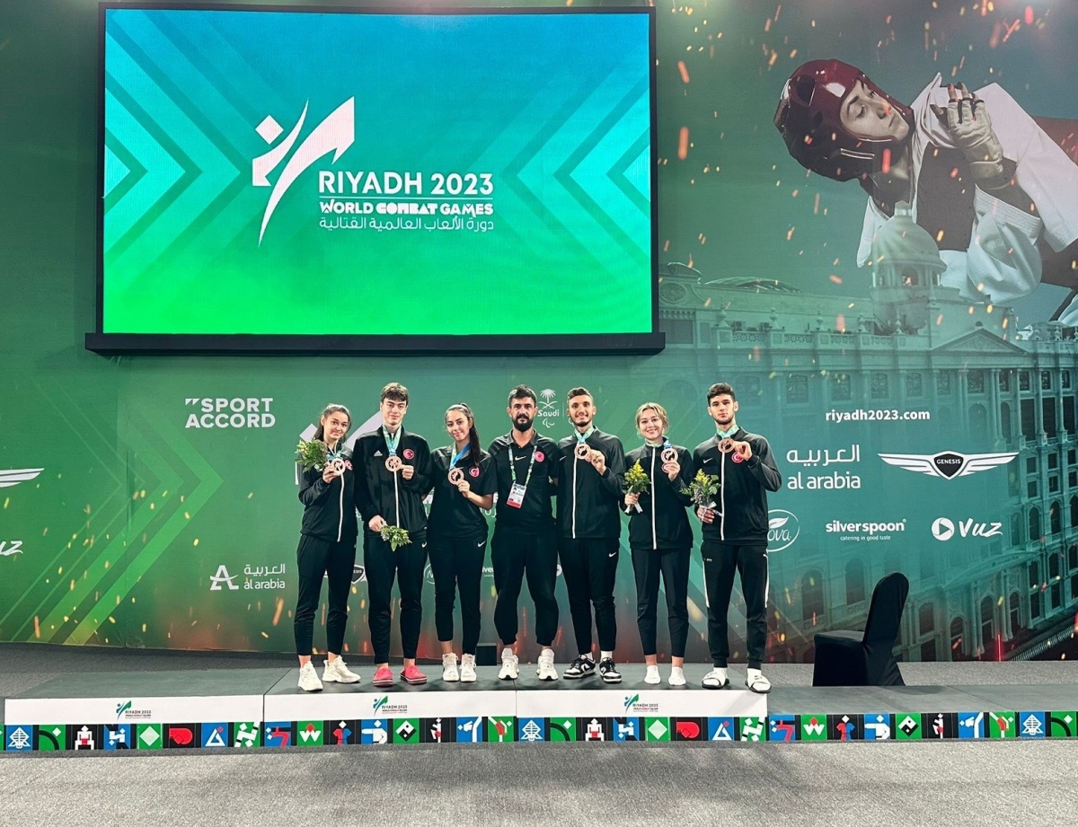Tekvando Karışık Milli Takımı bronz madalya kazandı
