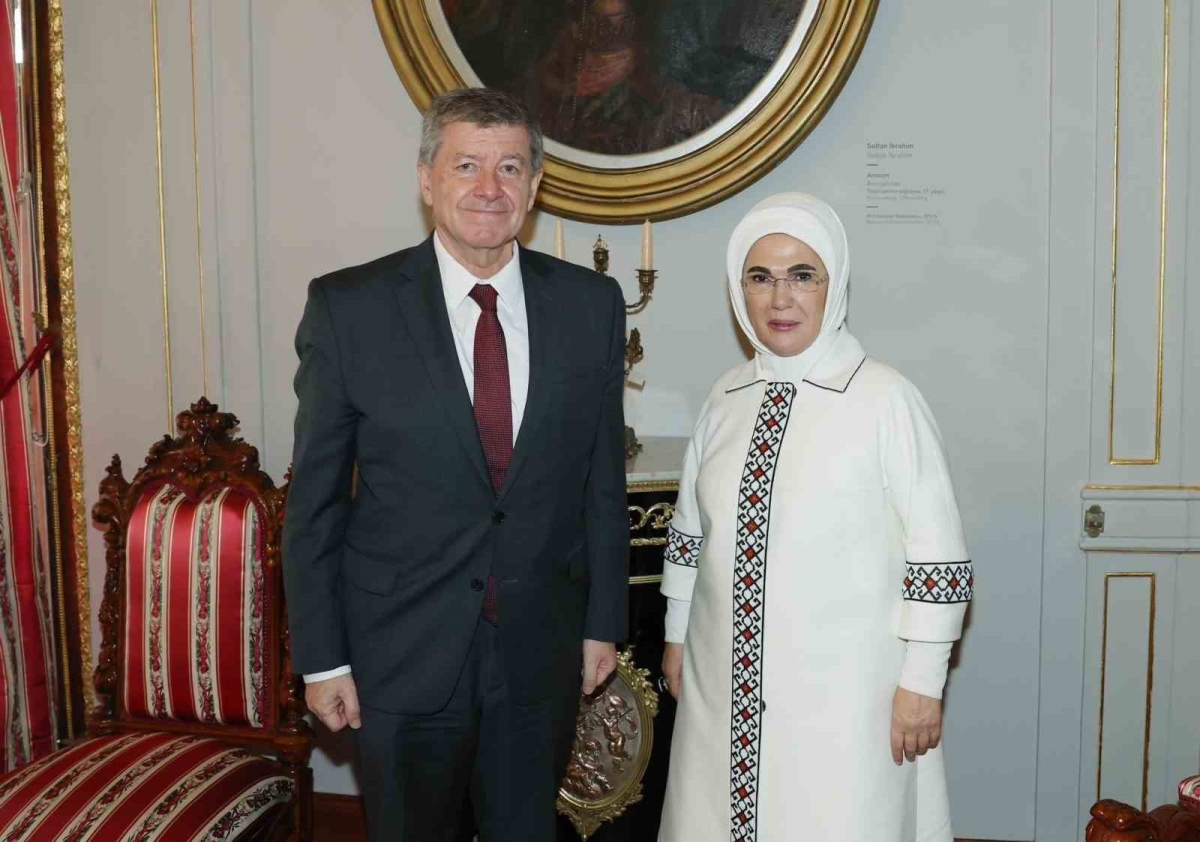 Emine Erdoğan, BM Politikadan Sorumlu Genel Sekreter Yardımcısı Ryder’ı kabul etti
