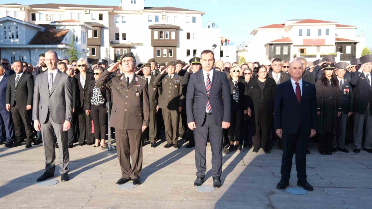 Büyükçekmece’de Atatürk’ü anma töreni düzenlendi
