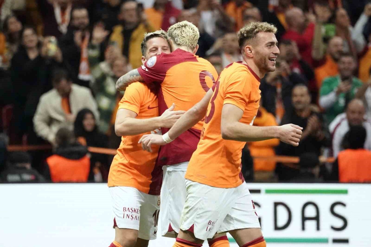 Trendyol Süper Lig: Galatasaray: 4 - Alanyaspor: 0 (Maç sonucu)
