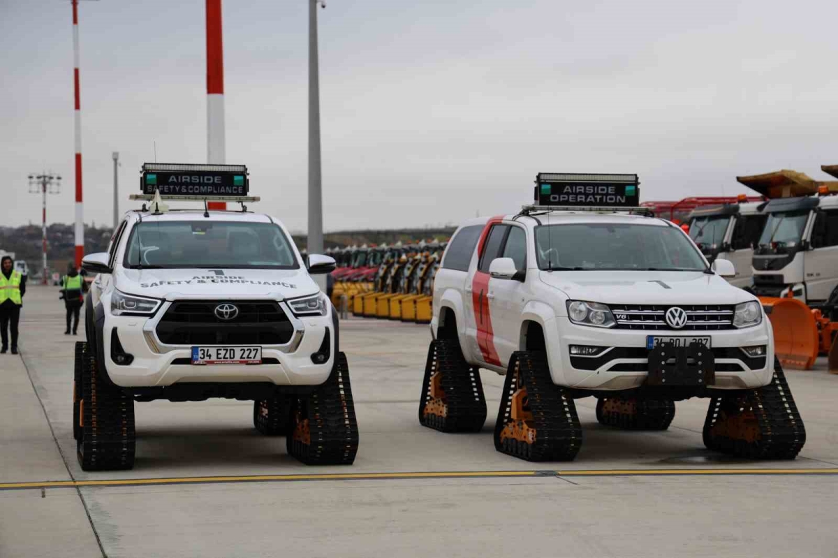 İGA İstanbul Havalimanı kışa hazır
