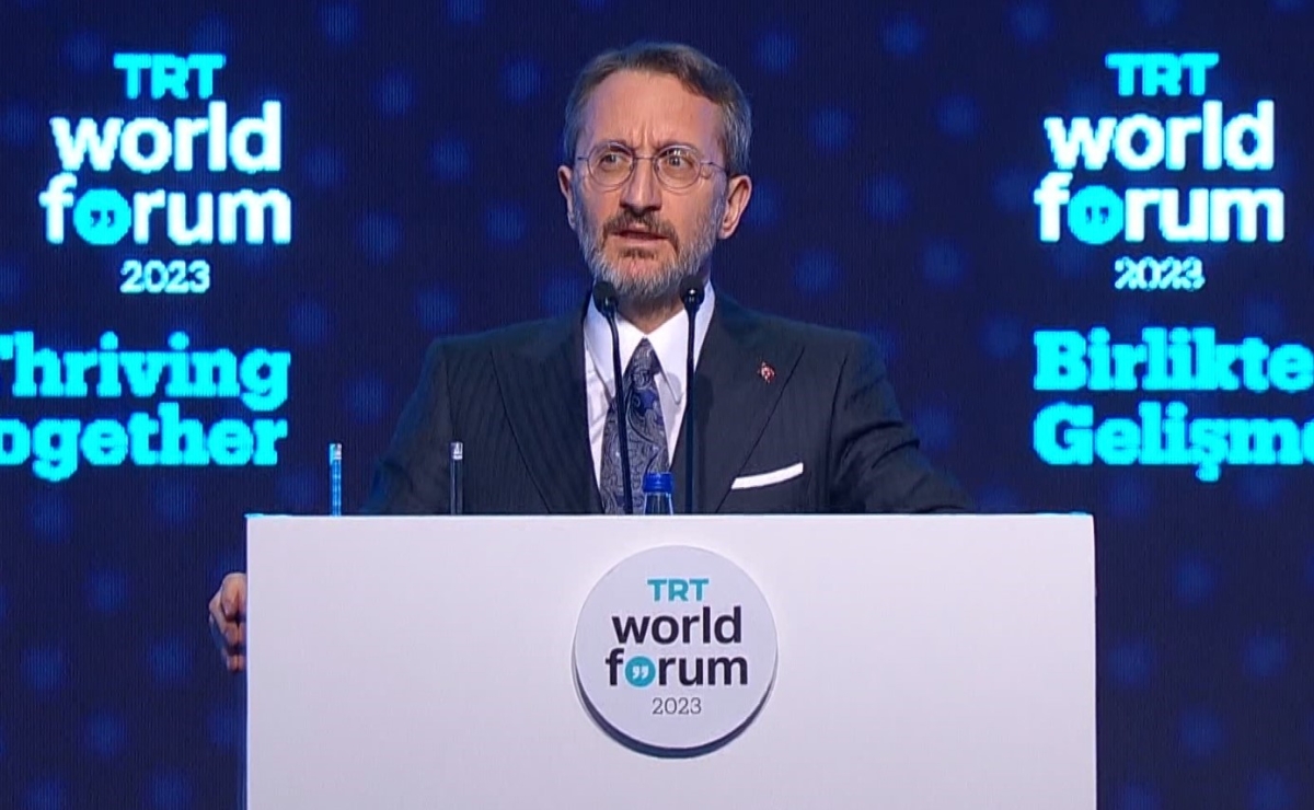 İletişim Başkanı Altun TRT World Forum’da konuştu
